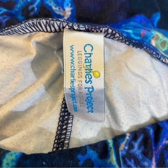 Charlie’s Project Under The Sea Capri Leggings One Size - Picture 2 of 3